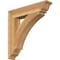 Ekena Millwork Thorton Traditional Rough Sawn Bracket, Western Red Cedar, 4"W x 22"D x 22"H BKT04X22X22THR01RWR - alternate 1